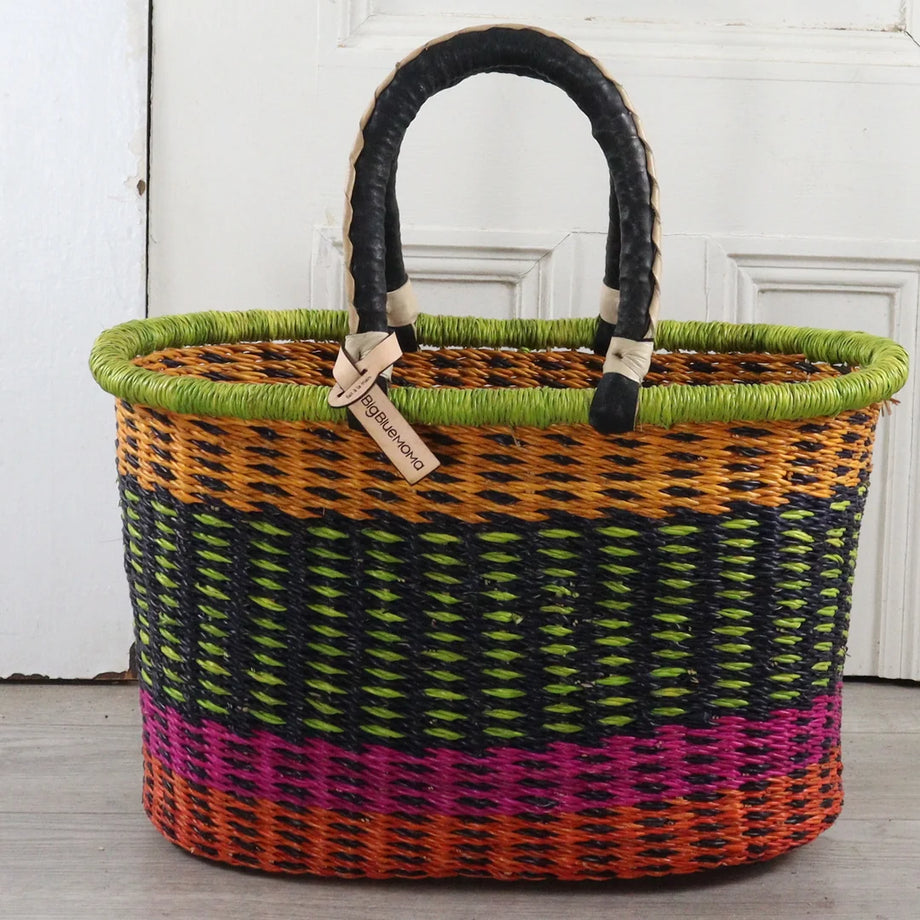 Baskets | Big Blue Moma |The Fibre Nook