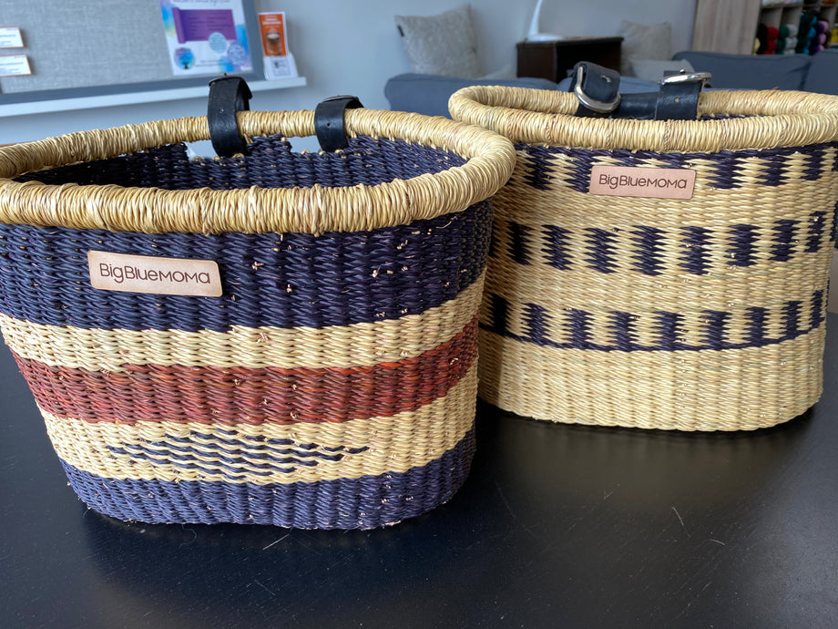 Baskets | Big Blue Moma |The Fibre Nook