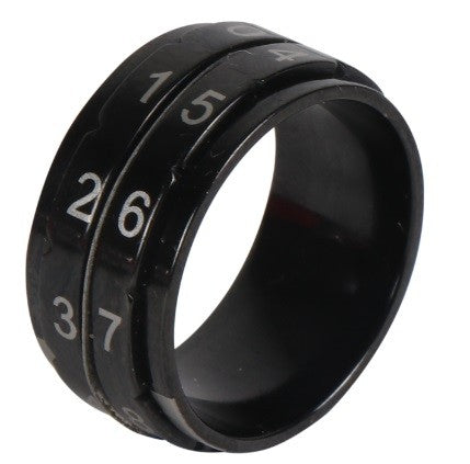 Count Ring Row Counter Ring in Black | Knitter's Pride | The Fibre Nook