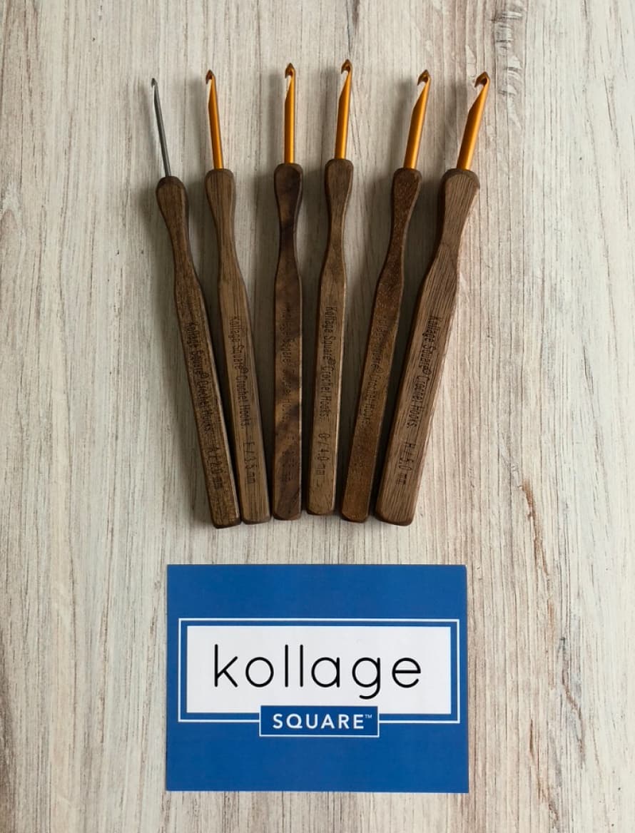 Kollage SQUARE Crochet Hooks - Pointed – The Fibre Nook
